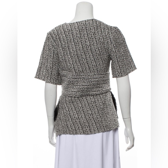 🤍🖤 3.1 Phillip Lim shirt size Small short sleeves - Picture 2 of 3